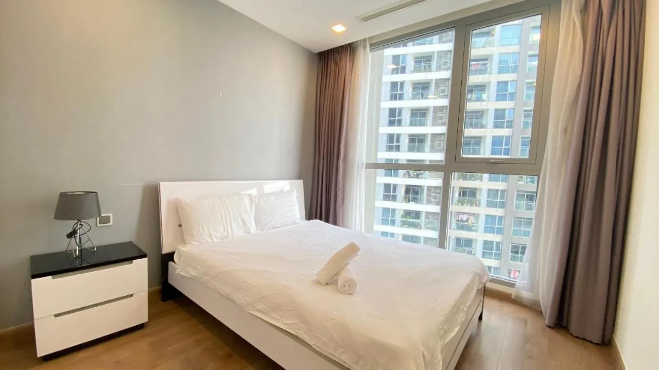 Apartmán Happy Homes - Vinhomes Central Park Ho Či Minovo Město Vietnam