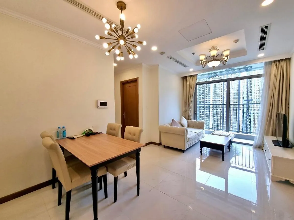 Happy Homes - Vinhomes Central Park Ho Či Minovo Město Apartmán